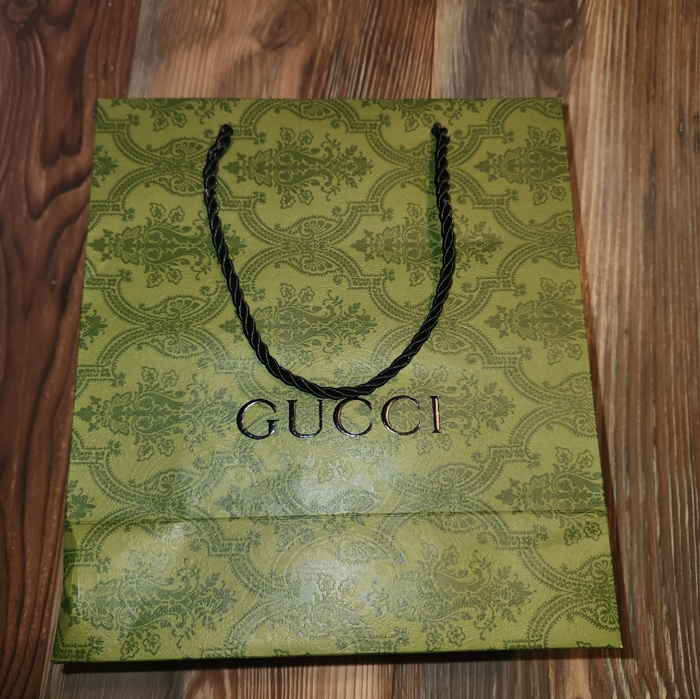 Gucci Olive Green Patterned Bag